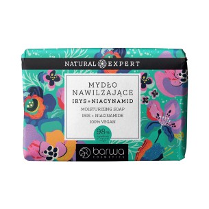 BARWA NATURAL EXPERT Moisturizing Bar soap Iris + Niacinamide 100g BARWA NATURAL EXPERT Moisturizing Bar soap Iris + Niacinamide 100g