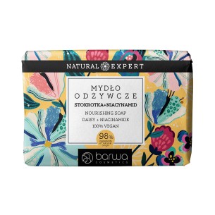 BARWA NATURAL EXPERT Nourishing bar soap Daisy + Niacinamide 100g BARWA NATURAL EXPERT Nourishing bar soap Daisy + Niacinamide 100g