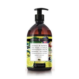 BARWA Natural Expert Regenerating liquid soap bergamot aloe vera 500m BARWA Natural Expert Regenerating liquid soap bergamot aloe vera 500m