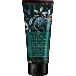 BARWA SPA EXPERIENCE FIRMING & NOURISHING SHOWER GEL WITH OIL ORANGE & WHITE FLOWERS 200ml BARWA SPA EXPERIENCE FIRMING & NOURISHING SHOWER GEL WITH OIL ORANGE & WHITE FLOWERS 200ml