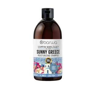 BARWA HAIR JOURNEY Sunny Greece Moisturizing Shampoo 380 ml
