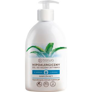BARWA HYPOALLERGENIC INTIMATE HYGIENE GEL WITH ALOE JUICE 500ML BARWA HYPOALLERGENIC INTIMATE HYGIENE GEL WITH ALOE JUICE 500ML