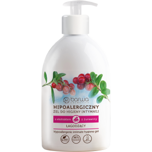 BARWA HYPOALLERGENIC INTIMATE HYGIENE GEL WITH CRANBERRY EXTRACT 500ML BARWA HYPOALLERGENIC INTIMATE HYGIENE GEL WITH CRANBERRY EXTRACT 500ML