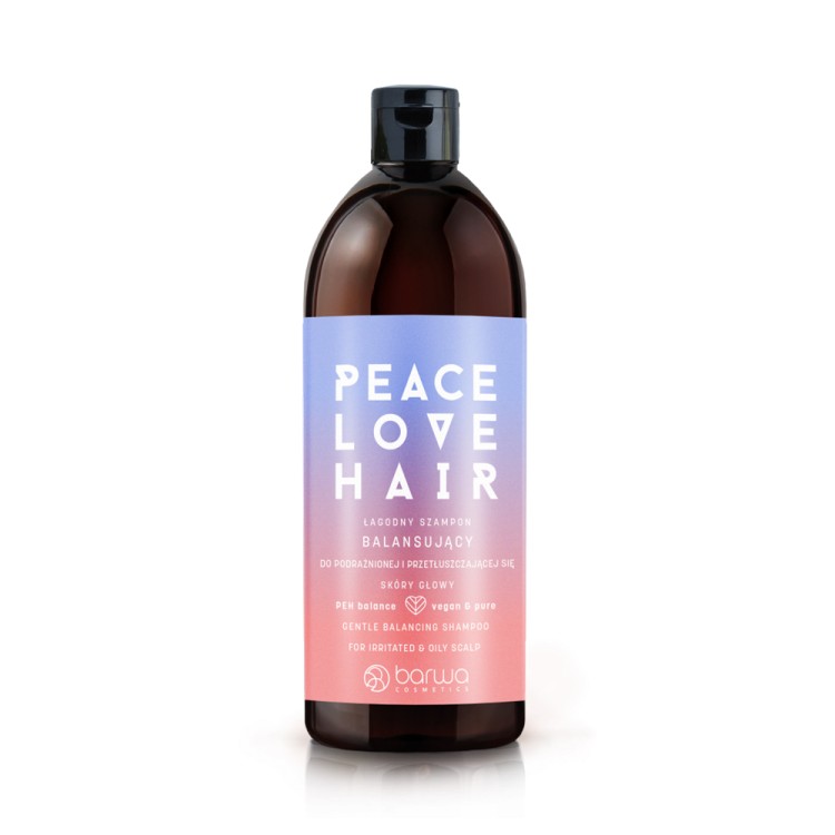 BARWA PEACE LOVE HAIR balancing shampoo 480ml