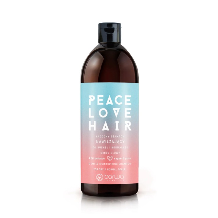 BARWA PEACE LOVE HAIR moisturising shampoo 480ml