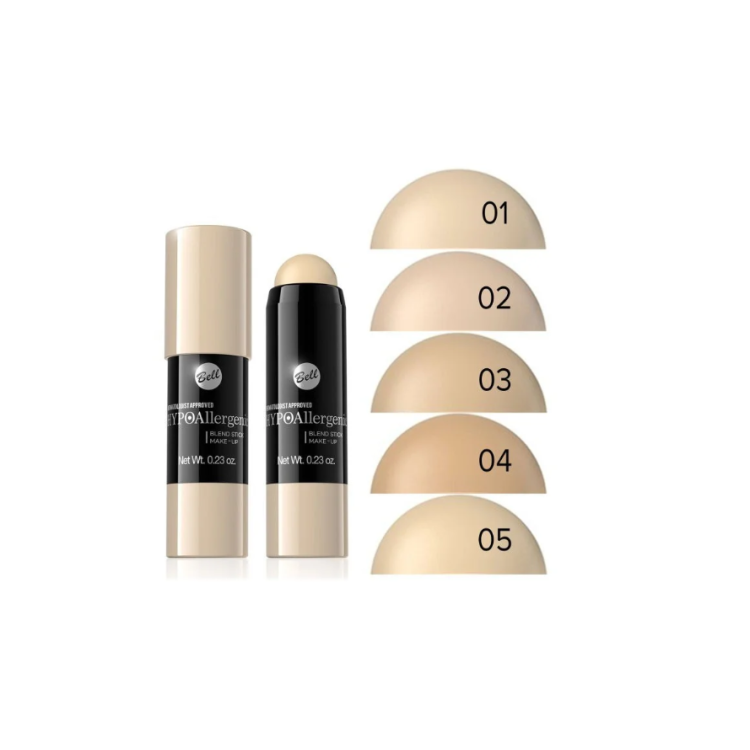 Bell hypoallergenic blend stick make-up covering stick foundation No: 03 Peach natural
