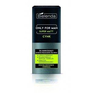 Bielenda Only for Man Super Matt Moisturizing gel against shine of the skin 50ml Bielenda Only for Man Super Matt Moisturizing gel against shine of the skin 50ml