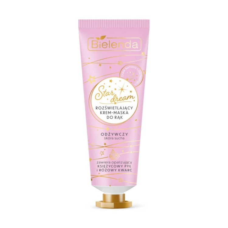 Bielenda STAR DREAM Illuminating Cream-mask For Hands Nourishing 150ml