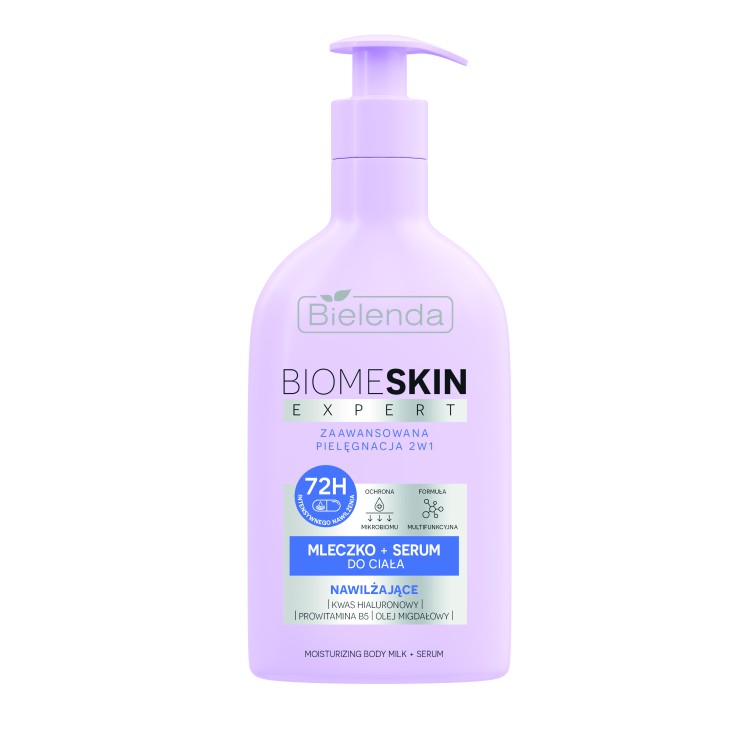BIELENDA BIOME SKIN EXPERT BODY MILK + SERUM 2IN1 MOISTURIZING 350 ml BIELENDA BIOME SKIN EXPERT BODY MILK + SERUM 2IN1 MOISTURIZING 350 ml