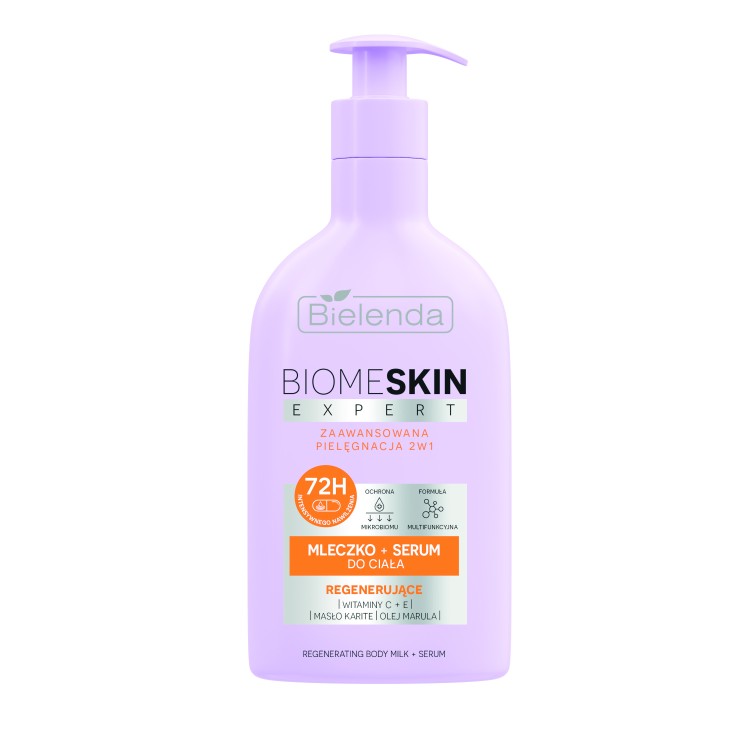 BIELENDA BIOME SKIN EXPERT BODY MILK + SERUM 2IN1 REGENERATING 350 ml BIELENDA BIOME SKIN EXPERT BODY MILK + SERUM 2IN1 REGENERATING 350 ml