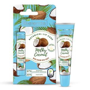 BIELENDA BOTANICAL LIP CARE BALM MILKY COCONUT, 10g BIELENDA BOTANICAL LIP CARE BALM MILKY COCONUT, 10g