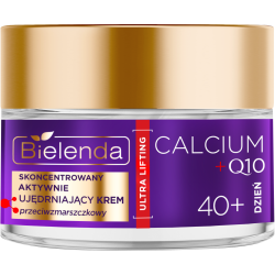 BIELENDA CALCIUM + Q10 CONCENTRATED ACTIVELY FIRMING ANTI-WRINKLE DAY CREAM 40+ 50ML