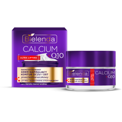 BIELENDA CALCIUM + Q10 CONCENTRATED CREAM TIGHTENING THE CONTOUR OF EYES AND LIPS, ANTI-WRINKLE 15ML
