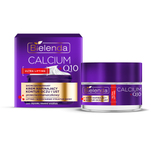 BIELENDA CALCIUM + Q10 CONCENTRATED CREAM TIGHTENING THE CONTOUR OF EYES AND LIPS, ANTI-WRINKLE 15ML BIELENDA CALCIUM + Q10 CONCENTRATED CREAM TIGHTENING THE CONTOUR OF EYES AND LIPS, ANTI-WRINKLE 15ML