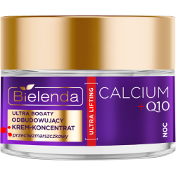 BIELENDA CALCIUM + Q10 ULTRA RICH REBUILDING CREAM - ANTI-WRINKLE CONCENTRATE FOR NIGHT 50ML