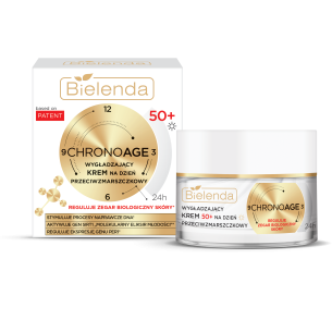 BIELENDA CHRONO AGE 24H SMOOTHING ANTI-WRINKLE DAY CREAM 50+, 50ML BIELENDA CHRONO AGE 24H SMOOTHING ANTI-WRINKLE DAY CREAM 50+, 50ML