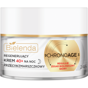 BIELENDA CHRONO AGE 24H REGENERATING ANTI-WRINKLE NIGHT CREAM 40+, 50 ML BIELENDA CHRONO AGE 24H REGENERATING ANTI-WRINKLE NIGHT CREAM 40+, 50 ML