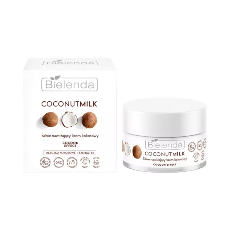 Bielenda COCONUT MILK Highly moisturizing coconut cream 50ml