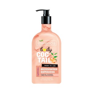 Bielenda BODY COCTAIL Peach Kombucha smoothing body balm 400ml Bielenda BODY COCTAIL Peach Kombucha smoothing body balm 400ml