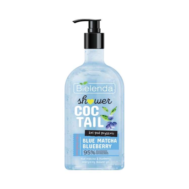 Bielenda SHOWER COCTAIL energizing shower gel  Blueberry Match 400ml