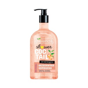 Bielenda SHOWER COCTAIL  refreshing shower gel Peach - Kombucha 400ml Bielenda SHOWER COCTAIL  refreshing shower gel Peach - Kombucha 400ml