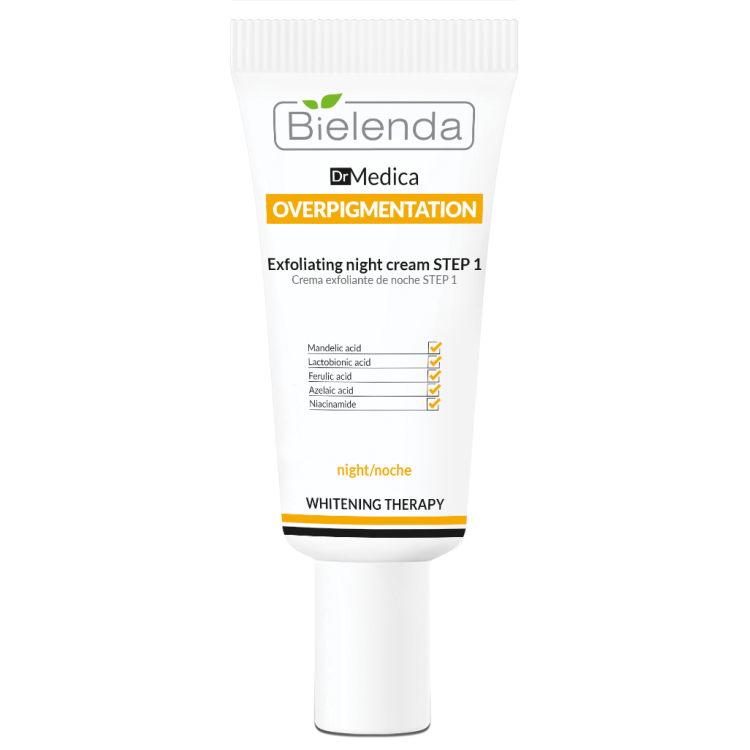 Bielenda Dr Medica OVERPIGMENTATION Exfoliating Night Cream 30ml