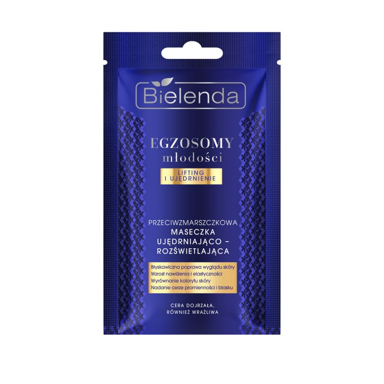 BIELENDA EXOSOMES OF YOUTH Anti-wrinkle firming and brightening mask 8 g BIELENDA EXOSOMES OF YOUTH Anti-wrinkle firming and brightening mask 8 g