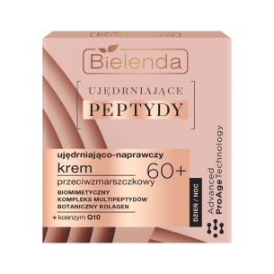 BIELENDA FIRMING PEPTIDES FIRMING AND REPAIR ANTI-WRINKLE CREAM 60+ DAY/NIGHT 50ML BIELENDA FIRMING PEPTIDES FIRMING AND REPAIR ANTI-WRINKLE CREAM 60+ DAY/NIGHT 50ML