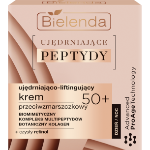 BIELENDA FIRMING PEPTIDES FIRMING AND LIFTING ANTI-WRINKLE CREAM 50+ DAY/NIGHT 50ML BIELENDA FIRMING PEPTIDES FIRMING AND LIFTING ANTI-WRINKLE CREAM 50+ DAY/NIGHT 50ML