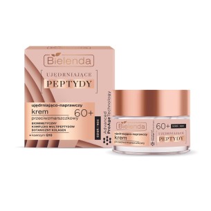 BIELENDA FIRMING PEPTIDES FIRMING AND REPAIR ANTI-WRINKLE CREAM 60+ DAY/NIGHT 50ML BIELENDA FIRMING PEPTIDES FIRMING AND REPAIR ANTI-WRINKLE CREAM 60+ DAY/NIGHT 50ML