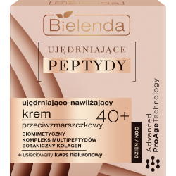 BIELENDA FIRMING PEPTIDES FIRMING AND MOISTURIZING ANTI-WRINKLE CREAM 40+ DAY/NIGHT 50ML