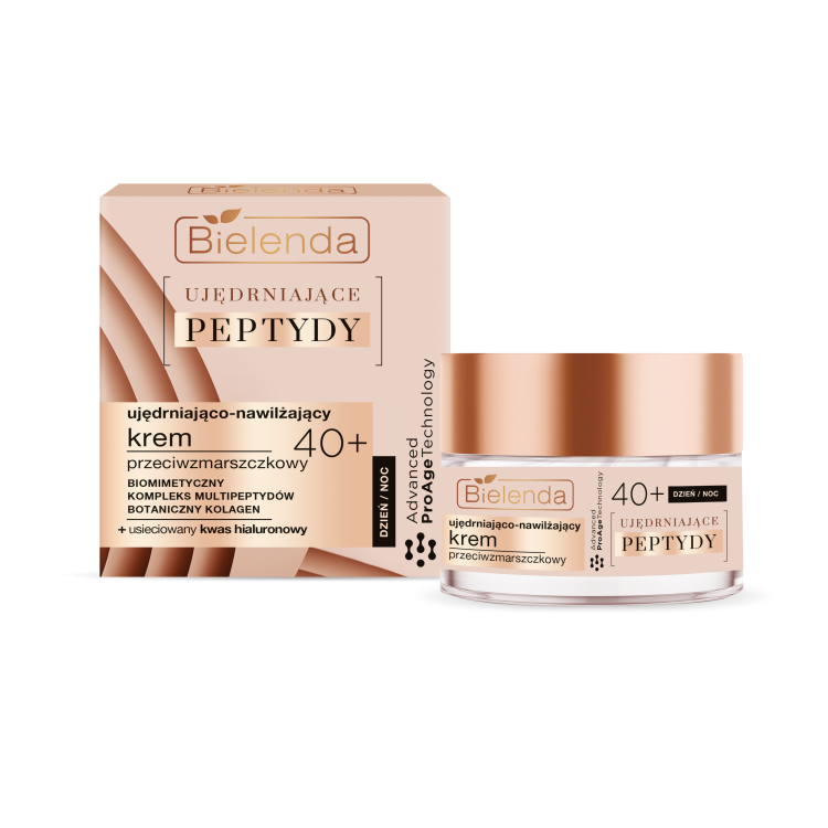 BIELENDA FIRMING PEPTIDES FIRMING AND MOISTURIZING ANTI-WRINKLE CREAM 40+ DAY/NIGHT 50ML