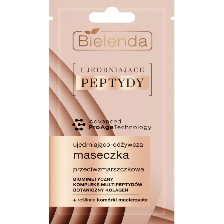 BIELENDA FIRMING PEPTIDES FIRMING AND NOURISHING ANTI-WRINKLE MASK 8G