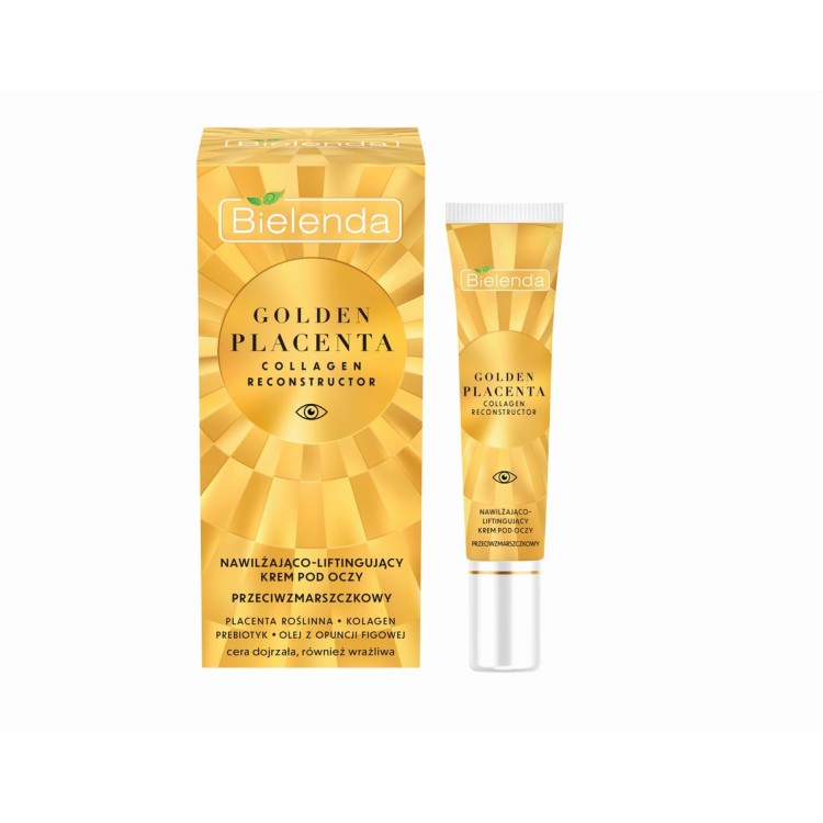 BIELENDA GOLDEN PLACENTA COLLAGEN RECONSTUCTOR Moisturizing and lifting eye cream 15ml