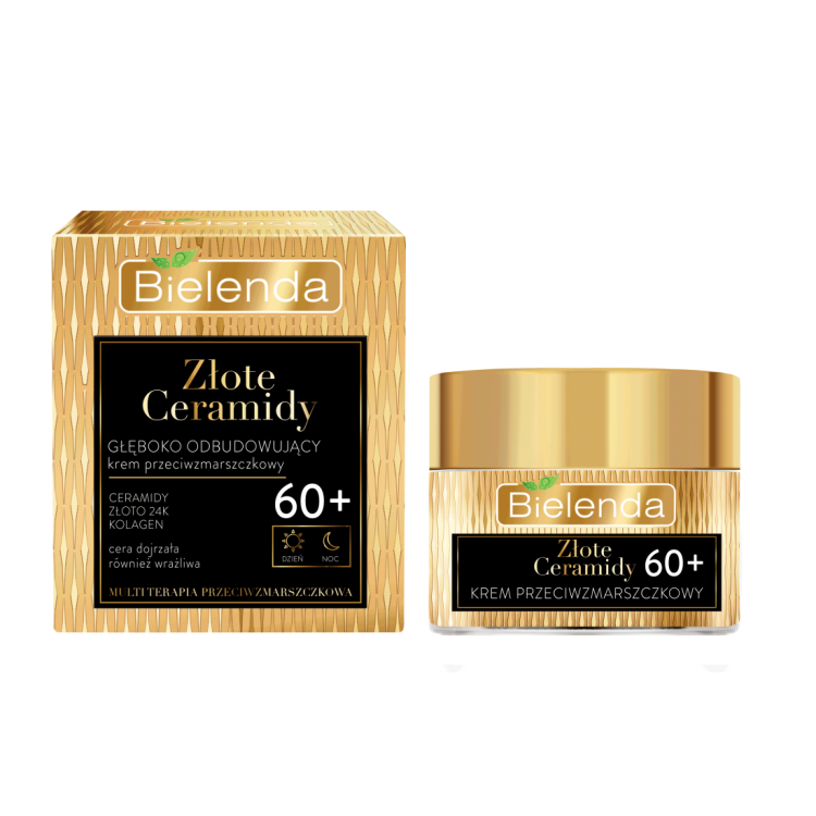 BIELENDA GOLDEN CERAMIDES DEEP RENOVATING anti-wrinkle cream 60+ DAY / NIGHT 50ML