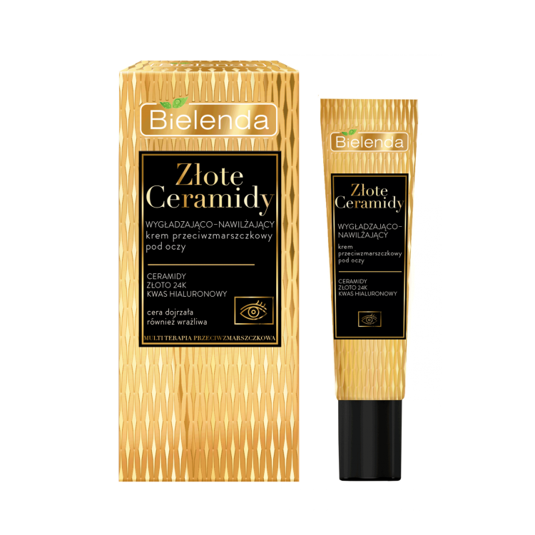 BIELENDA GOLDEN CERAMIDES Smoothing and moisturizing anti-wrinkle eye cream 15ML