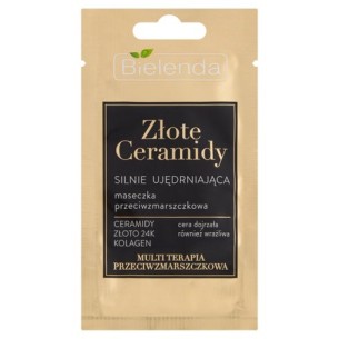 Bielenda Golden Ceramides Strongly firming anti-wrinkle mask 8g Bielenda Golden Ceramides Strongly firming anti-wrinkle mask 8g