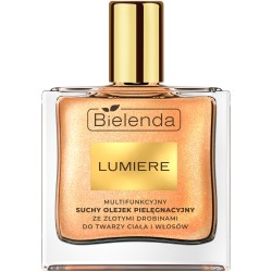 BIELENDA LUMIERE MULTIFUNCTIONAL DRY CARE OIL FOR FACE, BODY AND HAIR WITH SHIMMER 50ML BIELENDA LUMIERE MULTIFUNCTIONAL DRY CARE OIL FOR FACE, BODY AND HAIR WITH SHIMMER 50ML