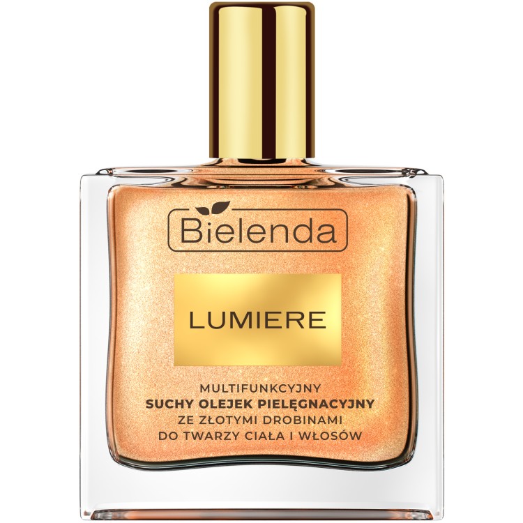 BIELENDA LUMIERE MULTIFUNCTIONAL DRY CARE OIL FOR FACE, BODY AND HAIR WITH SHIMMER 50ML BIELENDA LUMIERE MULTIFUNCTIONAL DRY CARE OIL FOR FACE, BODY AND HAIR WITH SHIMMER 50ML