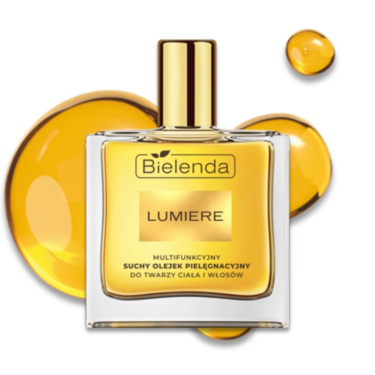 BIELENDA LUMIERE MULTIFUNCTIONAL DRY CARE OIL FOR FACE, BODY AND HAIR 50ML BIELENDA LUMIERE MULTIFUNCTIONAL DRY CARE OIL FOR FACE, BODY AND HAIR 50ML