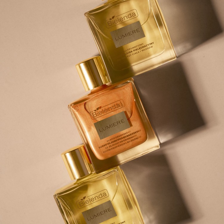 BIELENDA LUMIERE MULTIFUNCTIONAL DRY CARE OIL FOR FACE, BODY AND HAIR 50ML BIELENDA LUMIERE MULTIFUNCTIONAL DRY CARE OIL FOR FACE, BODY AND HAIR 50ML