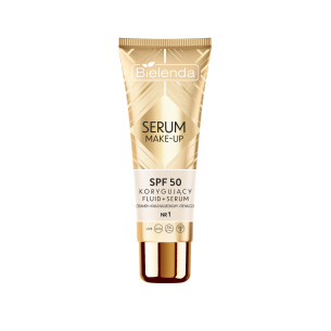 BIELENDA MAKE-UP SERUM CORRECTING FLUID SERUM  SPF50  NO 1 LIGHT BEIGE BIELENDA MAKE-UP SERUM CORRECTING FLUID SERUM  SPF50  NO 1 LIGHT BEIGE
