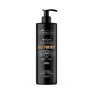 BIELENDA ONLY FOR MEN BARBER EDITION Face Wash Gel 190g BIELENDA ONLY FOR MEN BARBER EDITION Face Wash Gel 190g