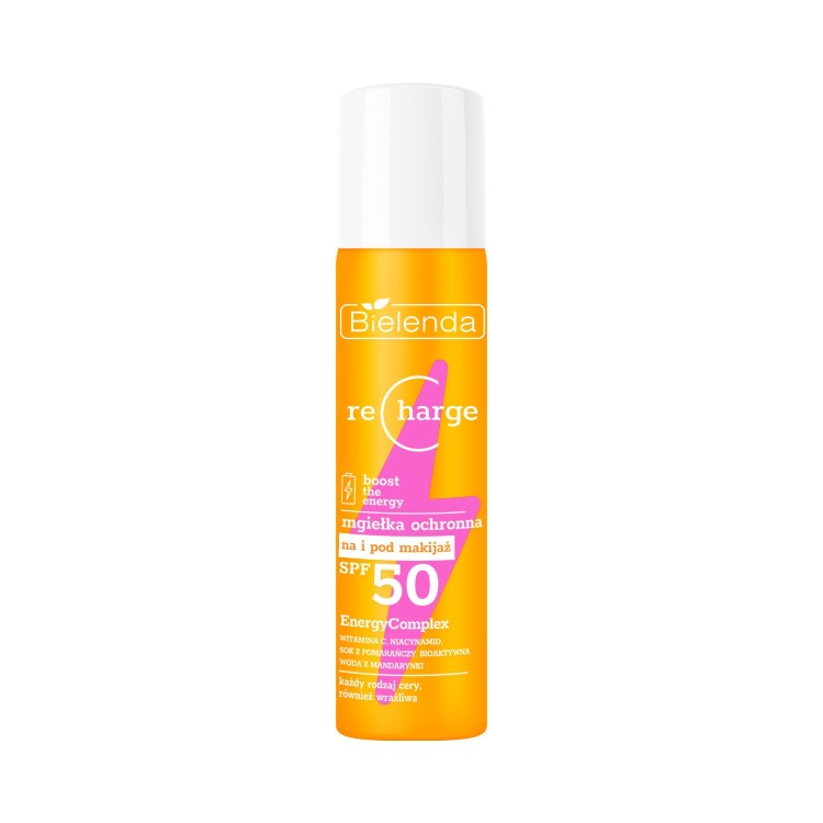 BIELENDA RECHARGE PROTECTIVE MIST SPF 50 75ml BIELENDA RECHARGE PROTECTIVE MIST SPF 50 75ml