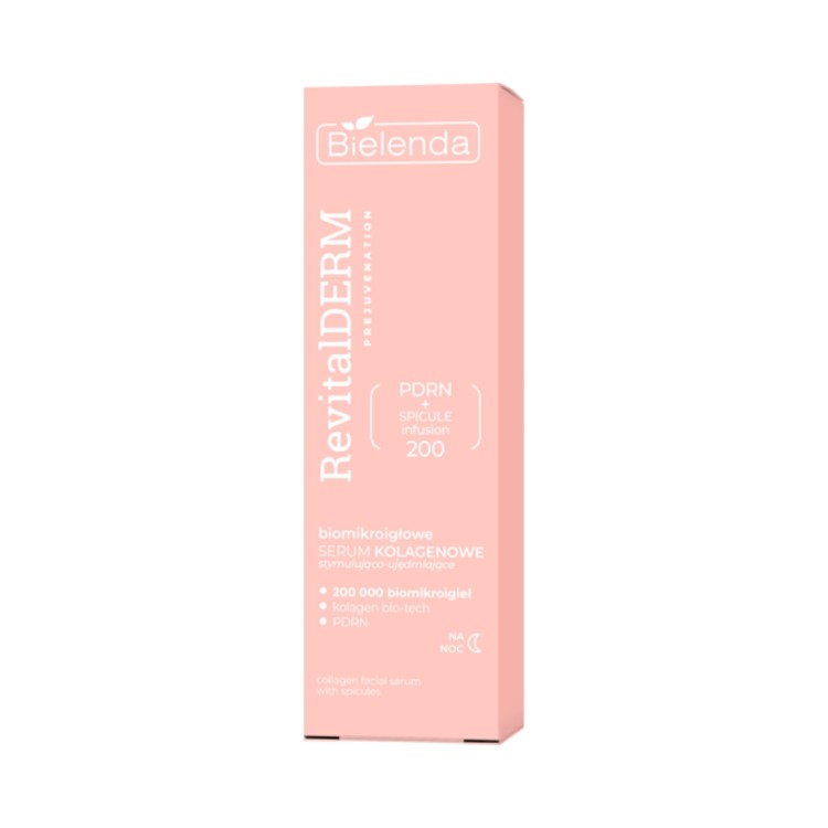 BIELENDA REVITAL DERM PREJUVENATION  Biomicroneedle collagen stimulating and firming night serum 30 ml BIELENDA REVITAL DERM PREJUVENATION  Biomicroneedle collagen stimulating and firming night serum 30 ml