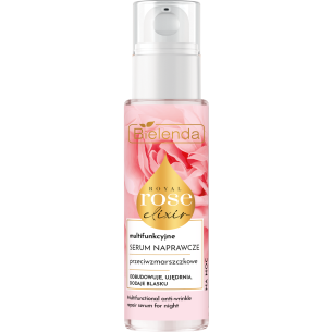 BIELENDA ROYAL ROSE ELIXIR MULTIFUNCTIONAL ANTI-WRINKLE NIGHT REPAIR SERUM 30ML