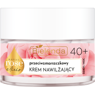 BIELENDA ROYAL ROSE ELIXIR ANTI-WRINKLE MOISTURIZING CREAM 40+ 50ML BIELENDA ROYAL ROSE ELIXIR ANTI-WRINKLE MOISTURIZING CREAM 40+ 50ML