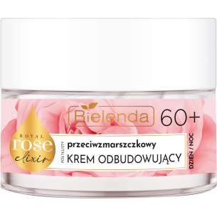 BIELENDA ROYAL ROSE ELIXIR ANTI-WRINKLE SEMI-RICH RESTORATIVE CREAM 60+ 50ML BIELENDA ROYAL ROSE ELIXIR ANTI-WRINKLE SEMI-RICH RESTORATIVE CREAM 60+ 50ML