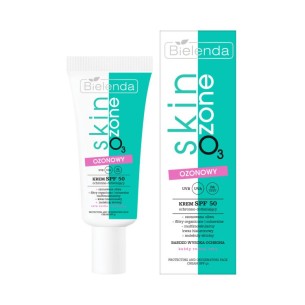 BIELENDA SKIN O3 ZONE Ozone SPF 50 protective and oxygenating cream, 40ml BIELENDA SKIN O3 ZONE Ozone SPF 50 protective and oxygenating cream, 40ml