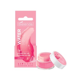 BIELENDA LIP CARE SLEEPING MASK WATERMELON 2IN1 LIP BALM + NIGHT MASK 10G BIELENDA LIP CARE SLEEPING MASK WATERMELON 2IN1 LIP BALM + NIGHT MASK 10G